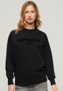 NU 25% KORTING: Superdry Sweatshirt SPORT LUXE LOOSE CREW SWEAT