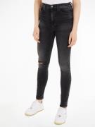 TOMMY JEANS Skinny fit jeans Sylvia met tommy jeans merklabel & badge