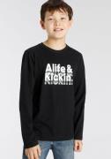 NU 20% KORTING: Alife & Kickin Shirt met lange mouwen Logoprint NIEUW ...