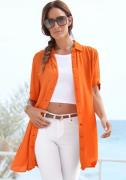 NU 20% KORTING: Lascana Lange blouse met knoopsluiting, blouse met kor...