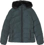 NU 20% KORTING: Calvin Klein Outdoorjack FAUX FUR MW FITTED SHORT PUFF...