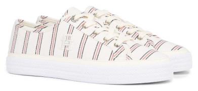 NU 25% KORTING: Tommy Hilfiger Plateausneakers VULC CANVAS SNEAKER SHI...