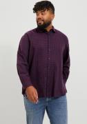 Jack & Jones PlusSize Geruit overhemd JJEGINGHAM TWILL SHIRT L/S NOOS ...