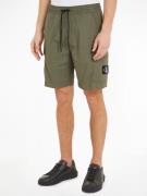 NU 20% KORTING: Calvin Klein Sweatshort WASHED CARGO SHORT