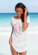 Venice Beach Lang shirt met print aan de voorkant, overhemdblouse, str...