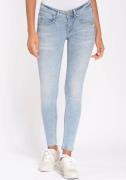 NU 20% KORTING: GANG Skinny fit jeans 94FAYE CROPPED met hoge elastici...