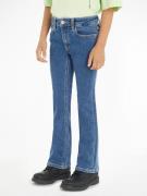 NU 20% KORTING: Calvin Klein Wijd uitlopende jeans FLARE ESS BLUE STRE...