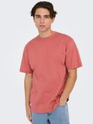 NU 20% KORTING: ONLY & SONS Shirt met ronde hals ONSFRED RLX SS TEE