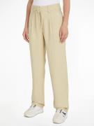 Calvin Klein Geweven broek WAIST TIES TAPERED TWILL PANT