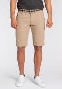 NU 20% KORTING: Bruno Banani Chino-short inclusief ceintuur