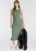 Laura Scott Midi-jurk met ronde hals - nieuwe collectie