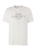 NU 20% KORTING: Gant T-shirt Contrastkleurige print