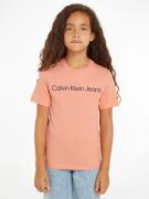 NU 20% KORTING: Calvin Klein T-shirt INST. LOGO SS T-SHIRT voor kinder...