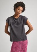 NU 20% KORTING: Pepe Jeans T-shirt Lilith met logoapplicatie