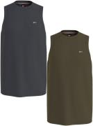 NU 20% KORTING: TOMMY JEANS Tanktop TJM 2 PACK TANK TEES (Set van 2)