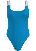 Calvin Klein Swimwear Badpak ONE PIECE-RP met logo print op de bandjes