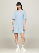 TOMMY JEANS Jurk in a-lijn TJW CHAMBRAY A-LINE SS DRESS EXT