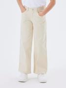 NU 20% KORTING: Name It Five-pocketsbroek NKFROSE WIDE TWI PANT 1115-T...