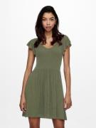 NU 20% KORTING: Only Jerseyjurk ONLBELIA S/L DRESS