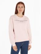 NU 20% KORTING: Tommy Hilfiger Sweatshirt MDRN REG CORP LOGO C-NK SWTS...