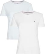 NU 20% KORTING: TOMMY JEANS Shirt met ronde hals TJW 2PACK SOFT JERSEY...