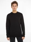 Calvin Klein Trui met ronde hals COTTON SILK BLEND CN SWEATER