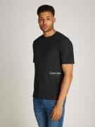 NU 20% KORTING: Calvin Klein T-shirt OFF PLACEMENT LOGO T-SHIRT