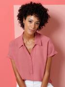 NU 20% KORTING: Classic Basics Blouse met korte mouwen