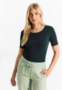 NU 20% KORTING: Cecil T-shirt Style NOS Lena met klassieke ronde hals