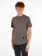 Calvin Klein T-shirt WASHED MONOLOGO BADGE TEE