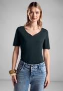 NU 20% KORTING: STREET ONE T-shirt in unikleur