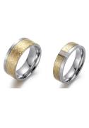 NU 20% KORTING: Firetti Ring Bicolour, ca. 6,0 mm met zirkoon (synthet...