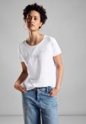 STREET ONE Shirttop met tekst