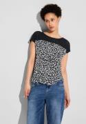 STREET ONE Shirttop met haakdetail