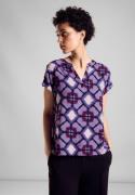 NU 20% KORTING: STREET ONE Top met print all-over