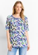 Cecil Blouse met korte mouwen met print all-over