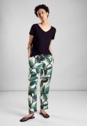 STREET ONE Joggingbroek met print all-over