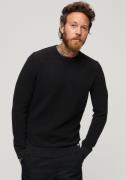 Superdry Gebreide trui TEXTURED CREW KNIT JUMPER