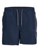 Jack & Jones Junior Zwemshort JPSTFIJI JJSWIM DOUBLE LOGO LY SN JNR