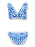 KIDS ONLY Beugelbikini KOGMAJA FRILL BIKINI SET ACC (set, 2 stuks)