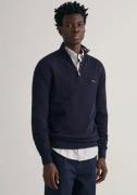 NU 20% KORTING: Gant Schipperstrui COTTON PIQUE HALF ZIP