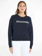 NU 20% KORTING: Tommy Hilfiger Sweatshirt REG MONOTYPE EMB SWEATSHIRT ...