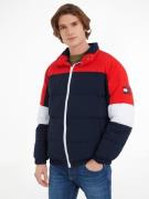 TOMMY JEANS Gewatteerde jas TJM RWB COLORBLOCK PUFFER