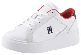 NU 20% KORTING: Tommy Hilfiger Plateausneakers TH PLATFORM COURT SNEAK...