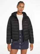 NU 20% KORTING: TOMMY JEANS Gewatteerde jas TJW QUILTED TAPE HOOD JACK...