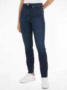 NU 20% KORTING: Tommy Hilfiger Slim fit jeans SLIM CIGARETTE HW A DARK...