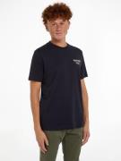 NU 20% KORTING: Tommy Hilfiger T-shirt HILFIGER GLOBAL STRIPE TEE