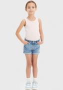 NU 20% KORTING: Levi's Kidswear Jeansshort LVG MINI MOM SHORT W/ ROLL ...