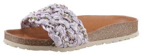 NU 20% KORTING: VERBENAS Slippers RICA TRENZA RAFIA BRILLOS