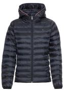 Tommy Hilfiger Gewatteerde jas LW PADDED GLOBAL STRIPE JACKET met glob...